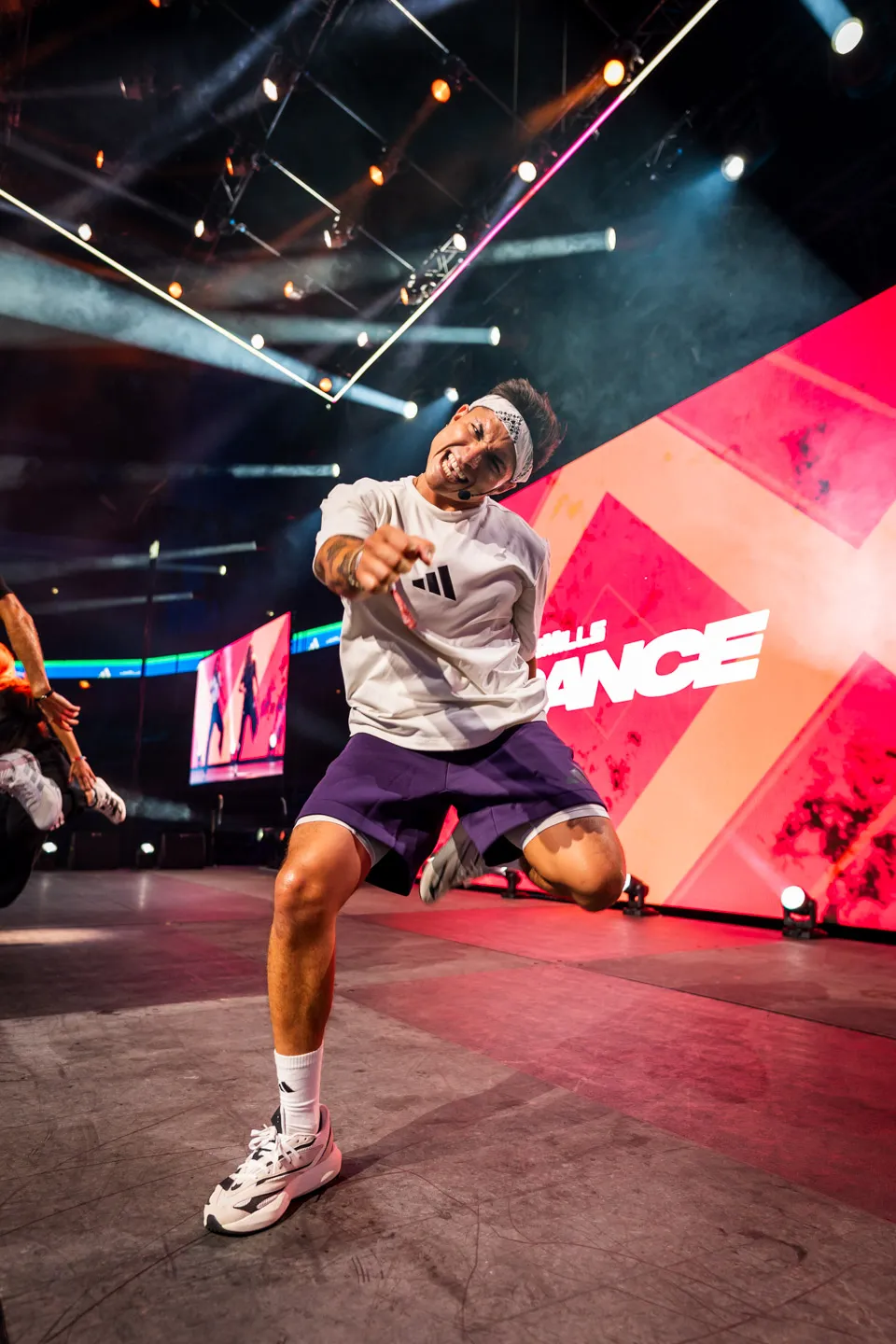 Les Mills: Instruktör på scen